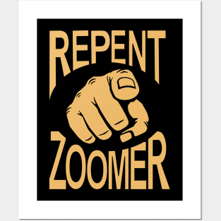 Repent Zoomer Posters and Art